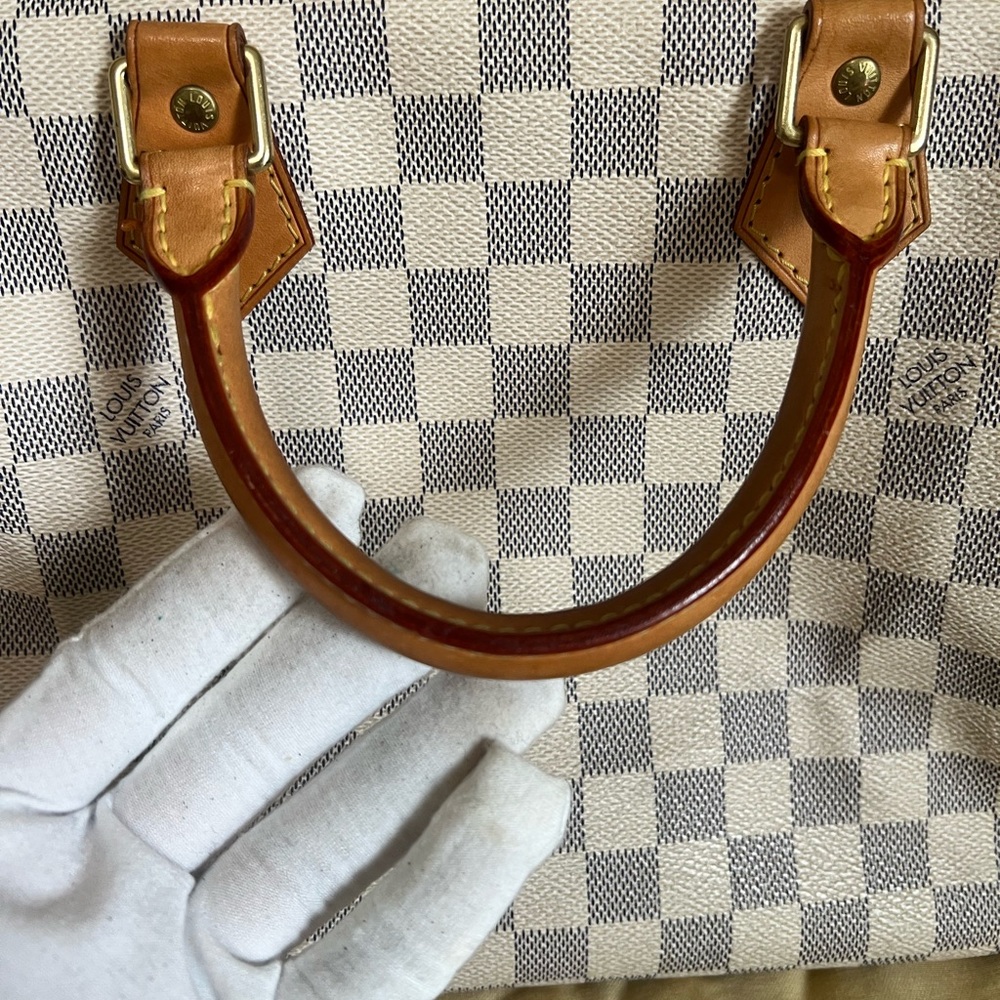 Louis Vuitton Speedy 30 Damier Azur - Picture 8 of 17
